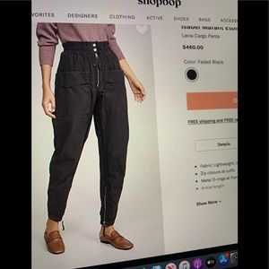 Isabel Mariant Etoile Lecia cargo pants